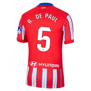 Atletico Madrid Rodrigo De Paul #5 Domaci Dres 2024-25 Kratak Rukavima